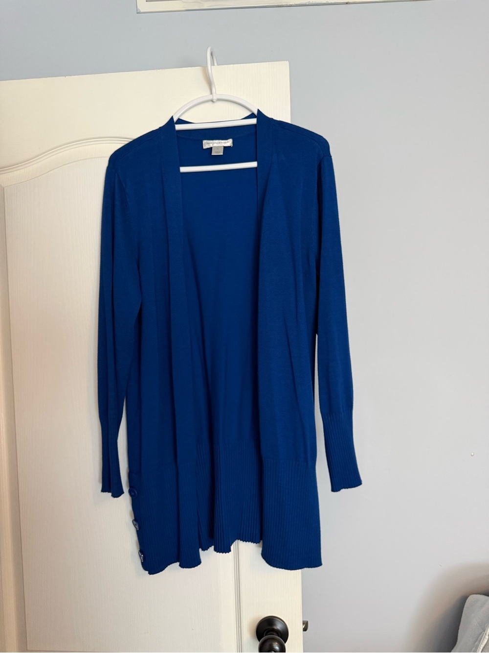 Christopher & Banks Royal Blue Open-Front Women’s Cardigan